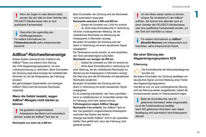 2021-2024 Peugeot Boxer Owner's Manual | German