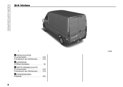 2024-2025 Peugeot Boxer Owner's Manual | German