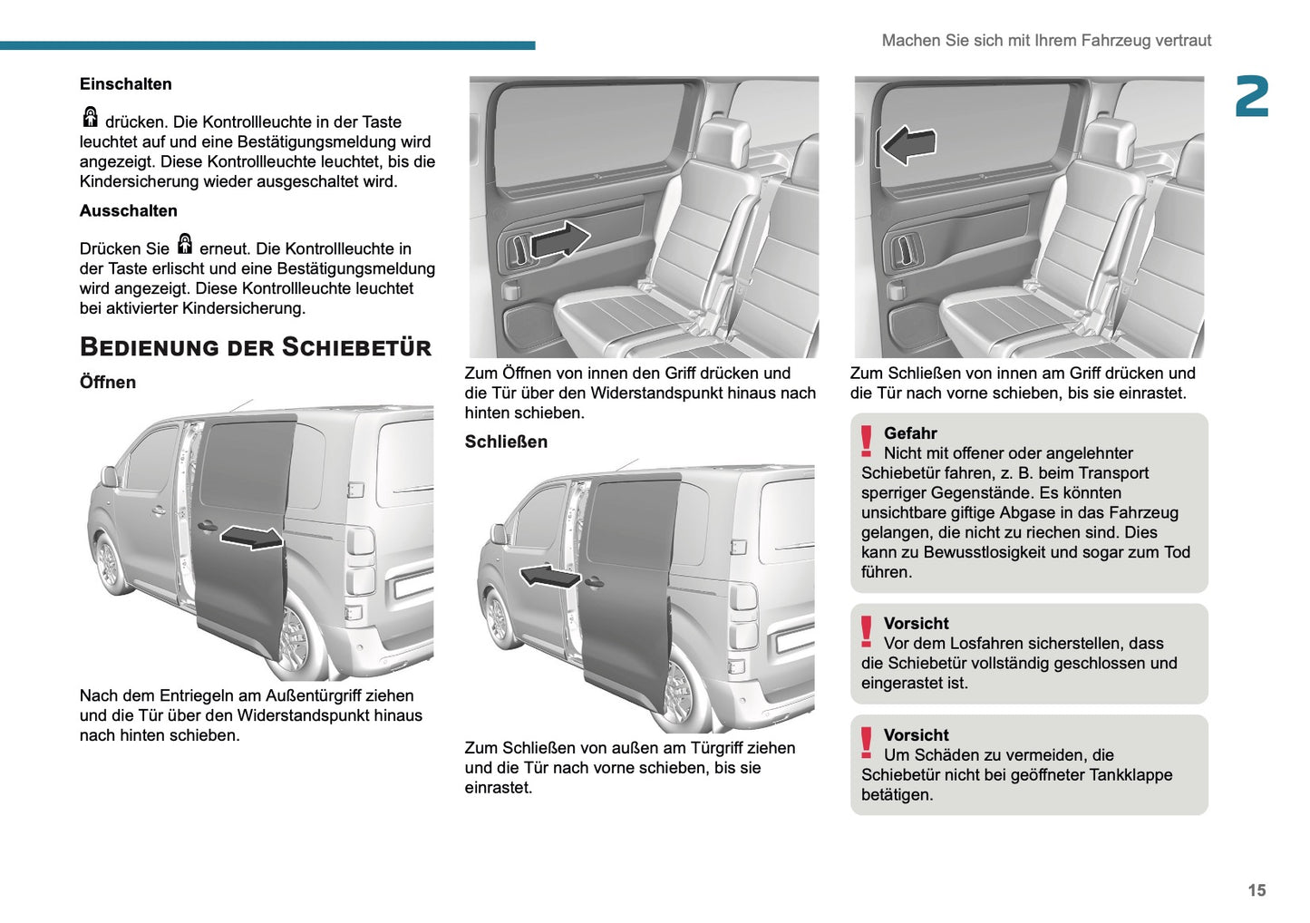 2025 Peugeot Expert/Traveller Owner's Manual | German