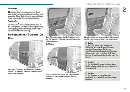 2025 Peugeot Expert/Traveller Owner's Manual | German