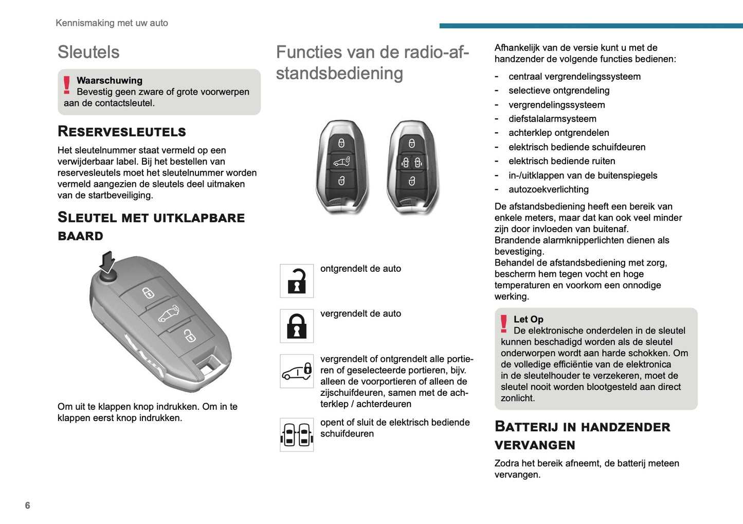 2025 Peugeot Expert/Traveller Owner's Manual | Dutch