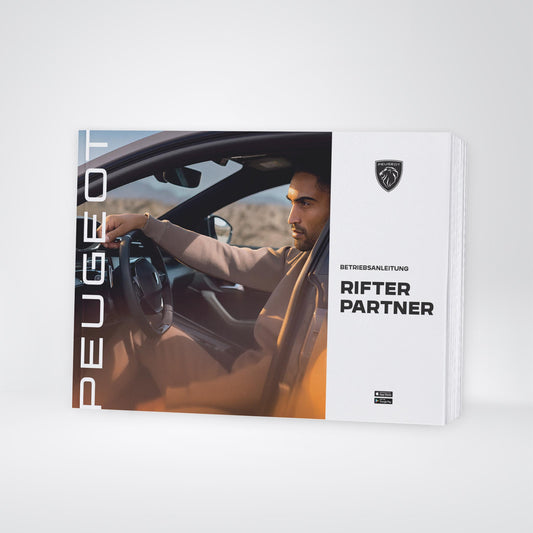 2026 Peugeot Rifter/Partner Bedienungsanleitung | Deutsch