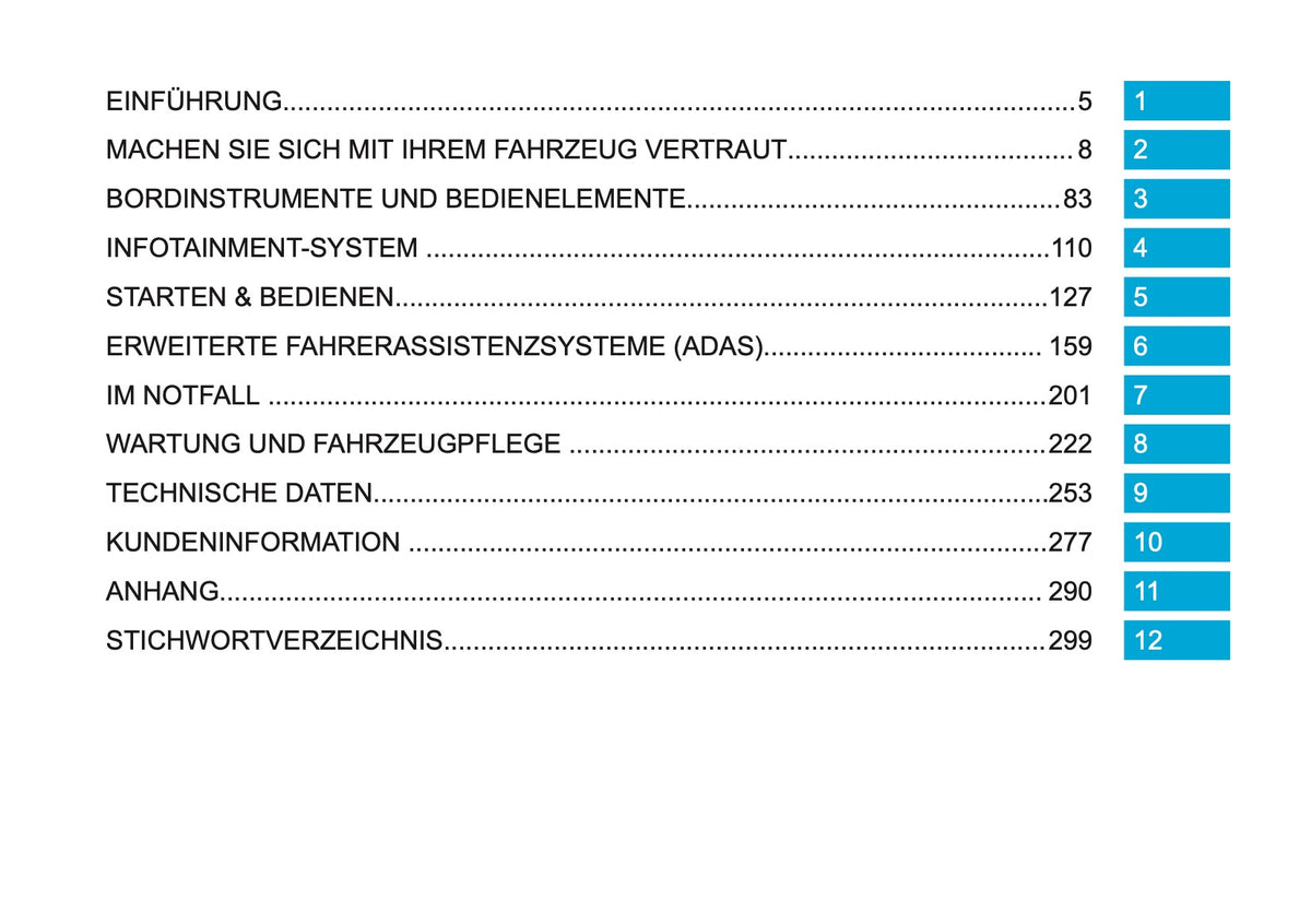 2026 Peugeot Rifter/Partner Bedienungsanleitung | Deutsch