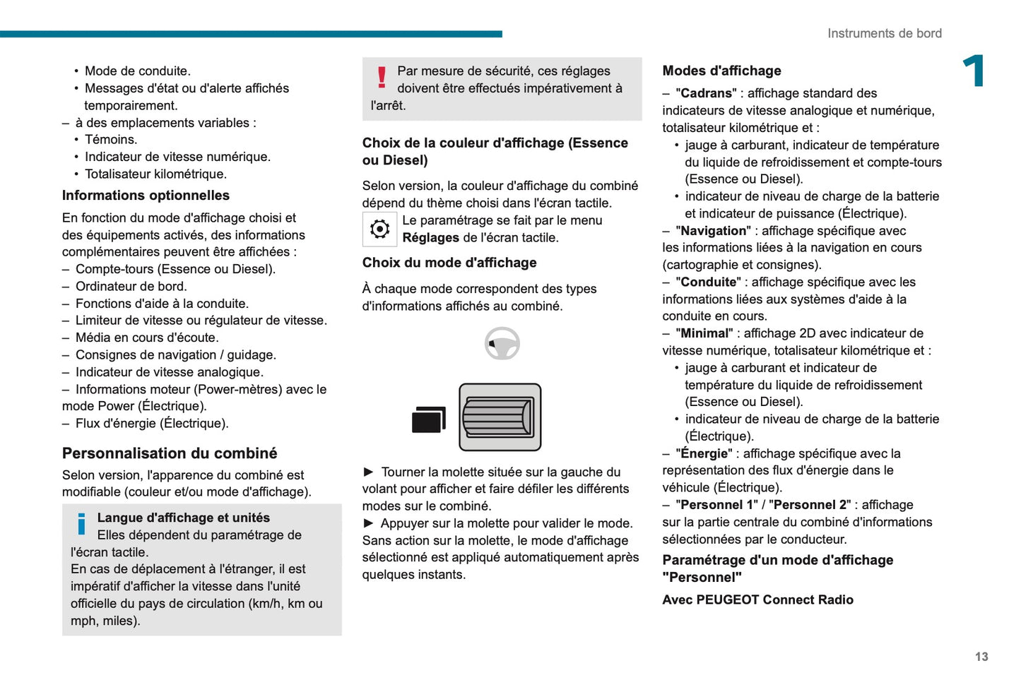 2021-2024 Peugeot Rifter/Partner Owner's Manual | French