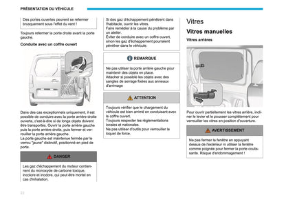 2026 Peugeot Rifter/Partner Owner's Manual | French