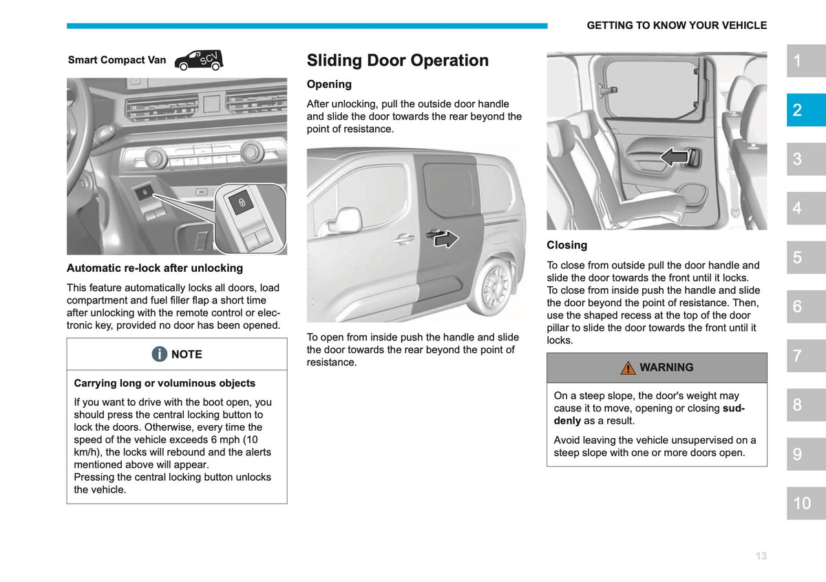 2026 Peugeot Rifter/Partner Owner's Manual | English