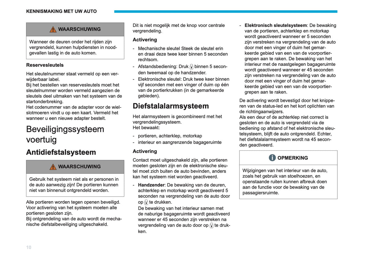 2026 Peugeot Rifter/Partner Owner's Manual | Dutch