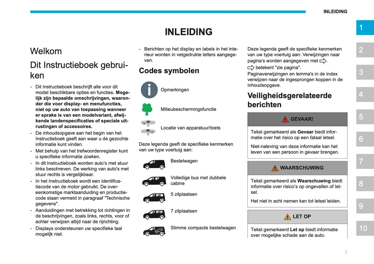 2026 Peugeot Rifter/Partner Owner's Manual | Dutch