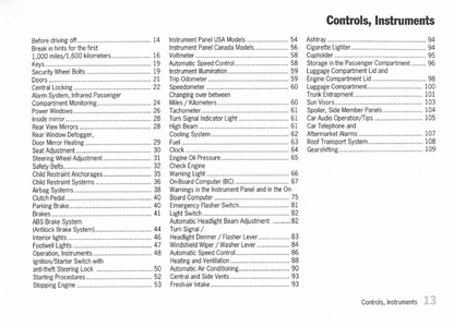 2004 Porsche 911 GT3 Owner's Manual | English