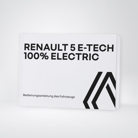 2025 Renault 5 E-Tech Bedienungsanleitung | Deutsch