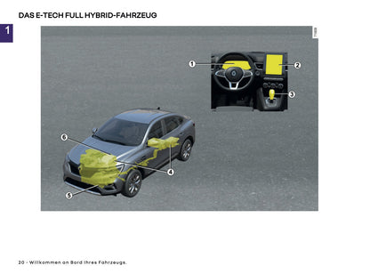 2025-2026 Renault Arkana Bedienungsanleitung | Deutsch