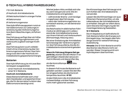 2025-2026 Renault Arkana Bedienungsanleitung | Deutsch