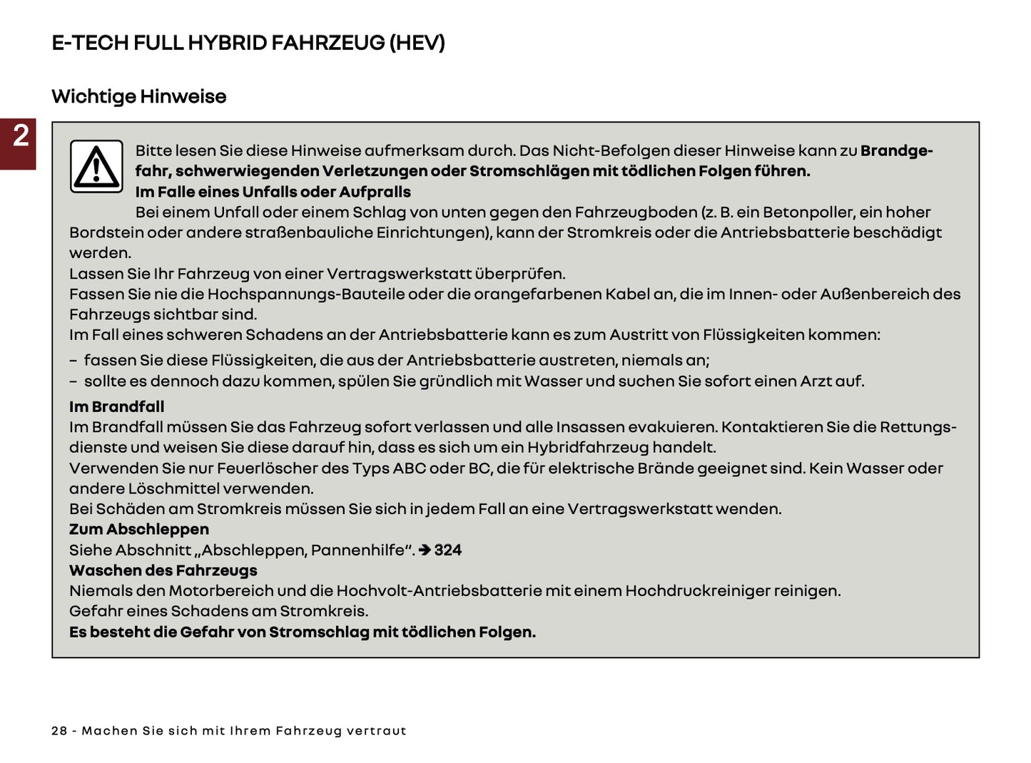 2025-2026 Renault Arkana Bedienungsanleitung | Deutsch