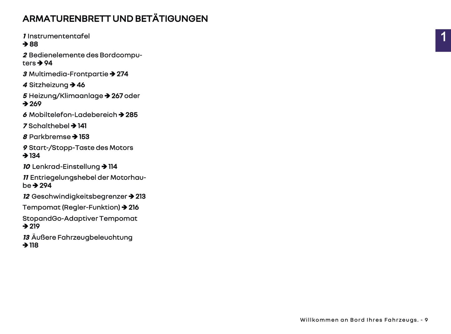 2025-2026 Renault Arkana Bedienungsanleitung | Deutsch