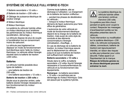 2024-2025 Renault Arkana Owner's Manual | French