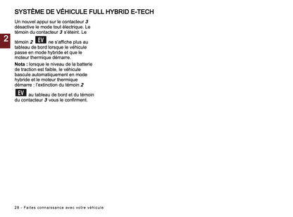 2024-2025 Renault Arkana Owner's Manual | French