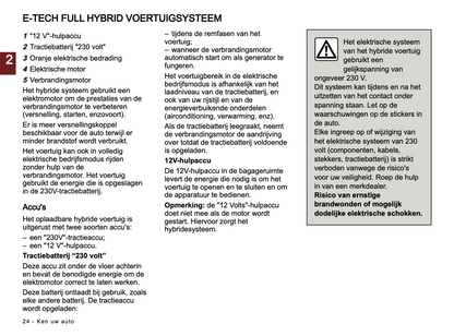 2024-2025 Renault Arkana Owner's Manual | Dutch