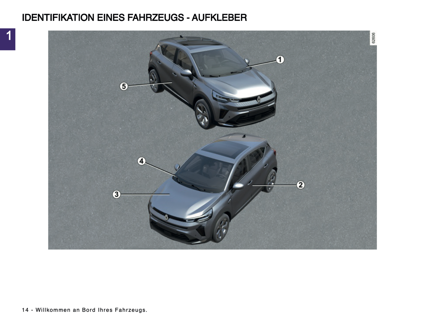 2024 Renault Captur Bedienungsanleitung | Deutsch