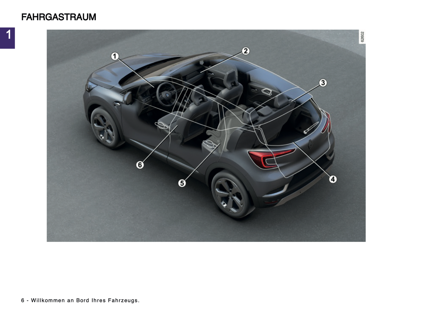 2024 Renault Captur Bedienungsanleitung | Deutsch