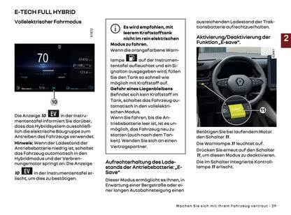 2026 Renault Captur Bedienungsanleitung | Deutsch