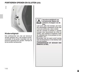 2016-2017 Renault Captur Owner's Manual | Dutch