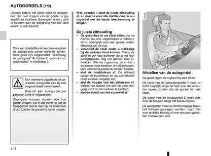 2016-2017 Renault Captur Owner's Manual | Dutch