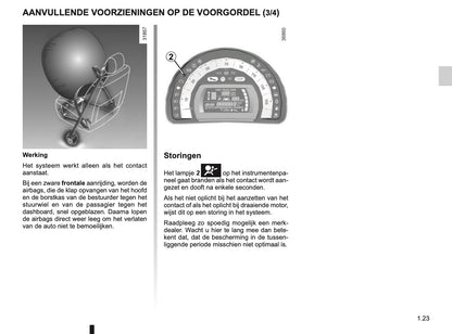2016-2017 Renault Captur Owner's Manual | Dutch