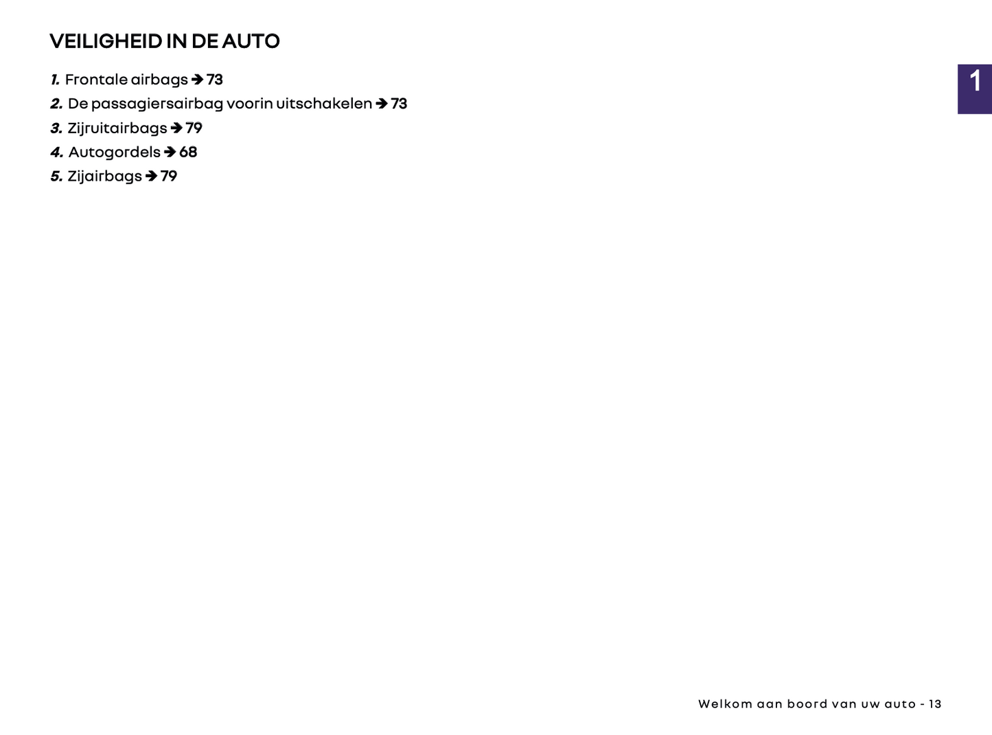 2024-2025 Renault Clio Owner's Manual | Dutch