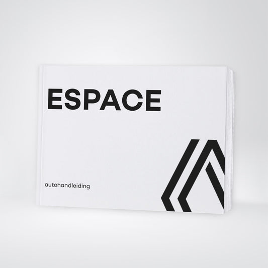 2026 Renault Espace Owner's Manual | Dutch