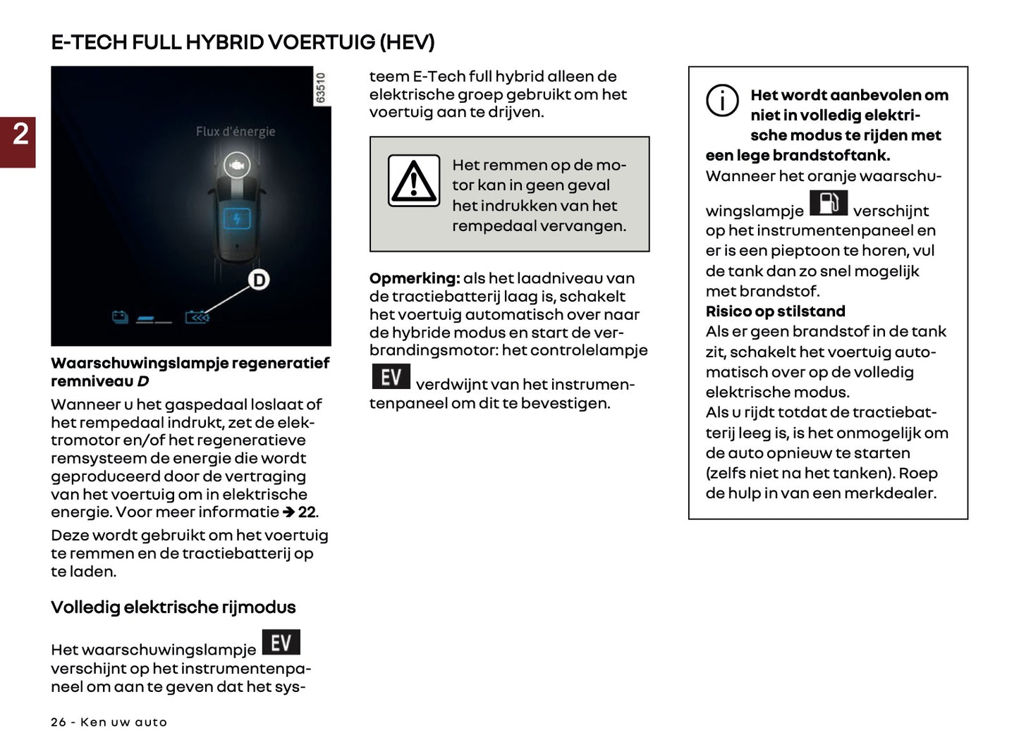 2026 Renault Espace Owner's Manual | Dutch