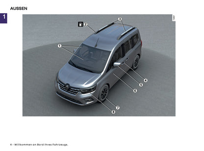 2026 Renault Kangoo Bedienungsanleitung | Deutsch