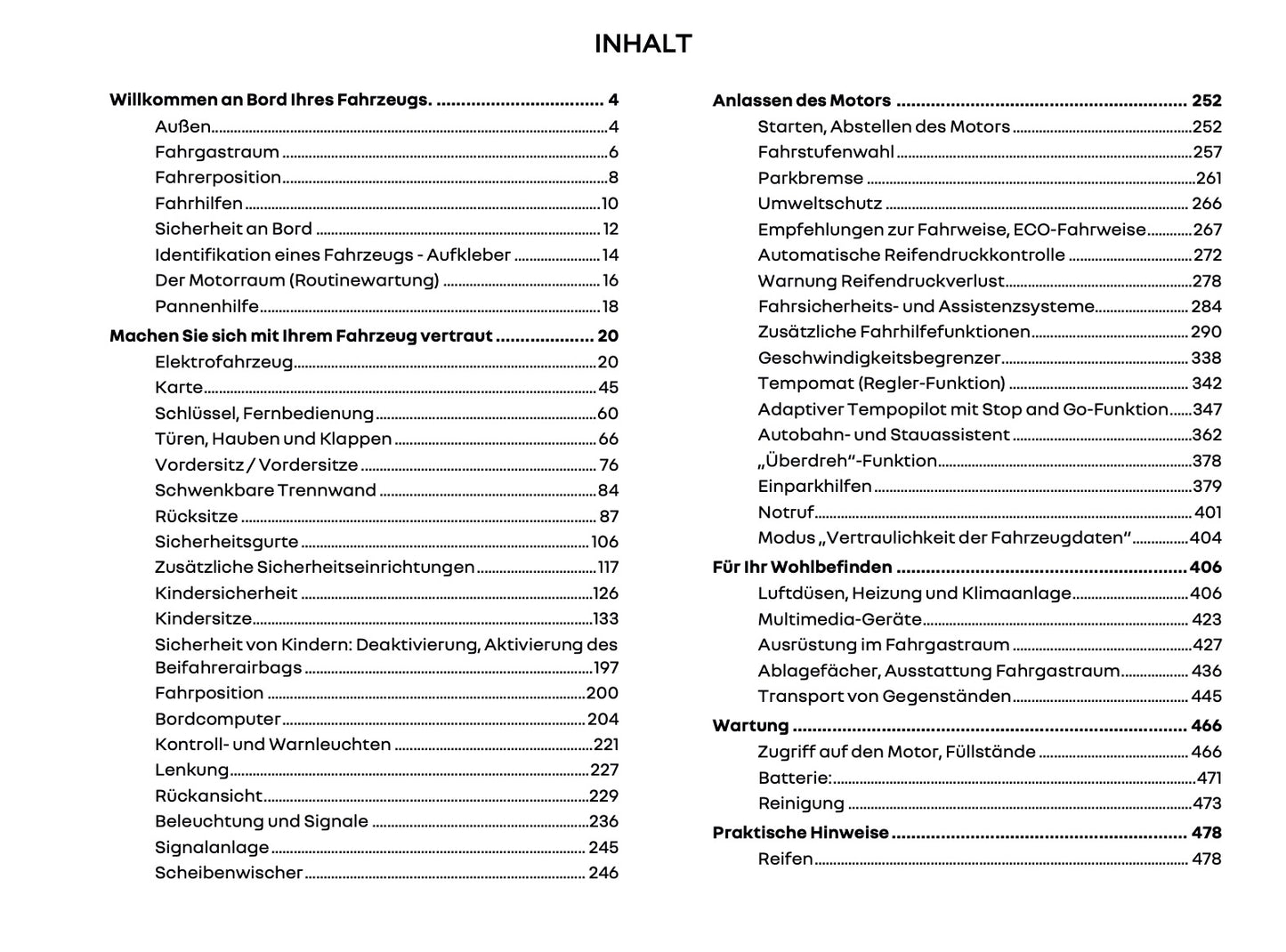 2026 Renault Kangoo E-Tech Electric Bedienungsanleitung | Deutsch
