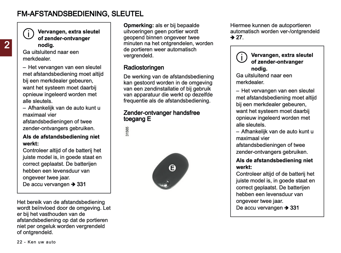 2023-2024 Renault Master Owner's Manual | Dutch