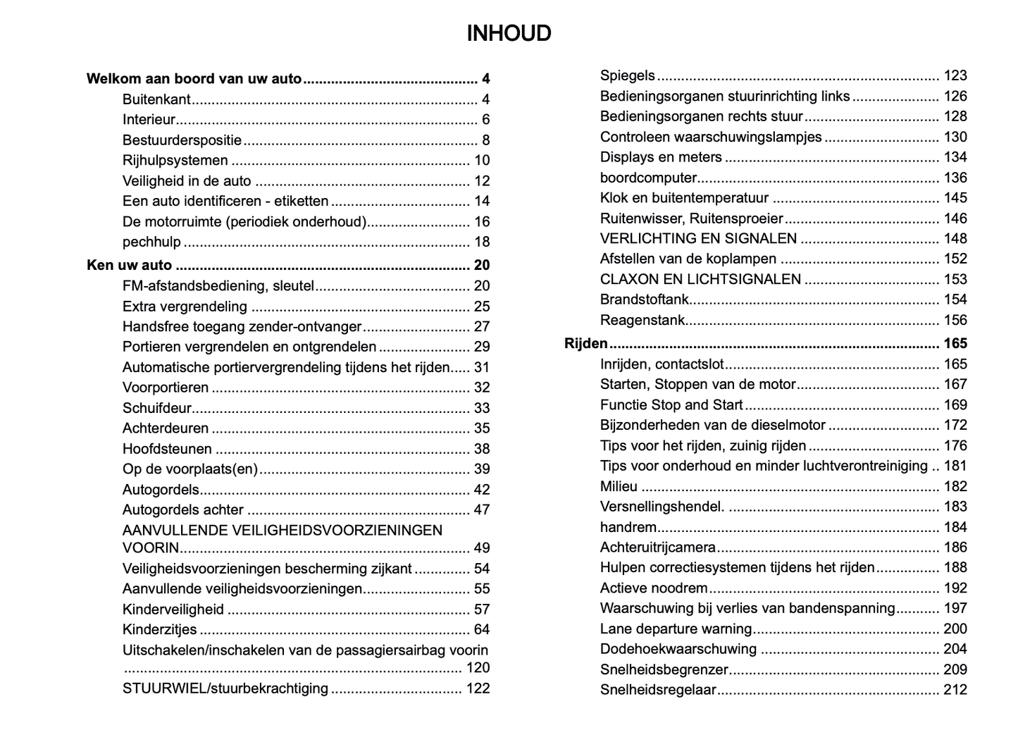 2023-2024 Renault Master Owner's Manual | Dutch