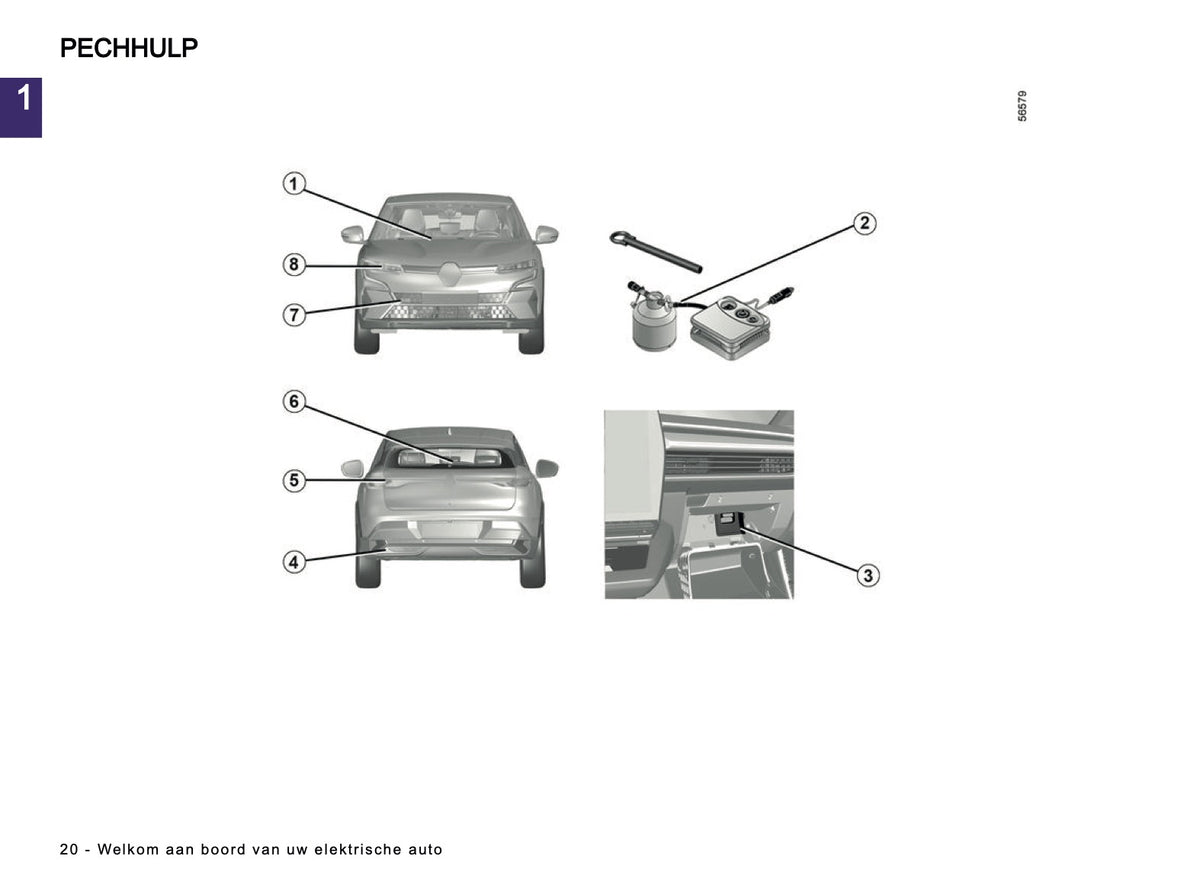 2023-2024 Renault Megane E-Tech Electric Owner's Manual | Dutch