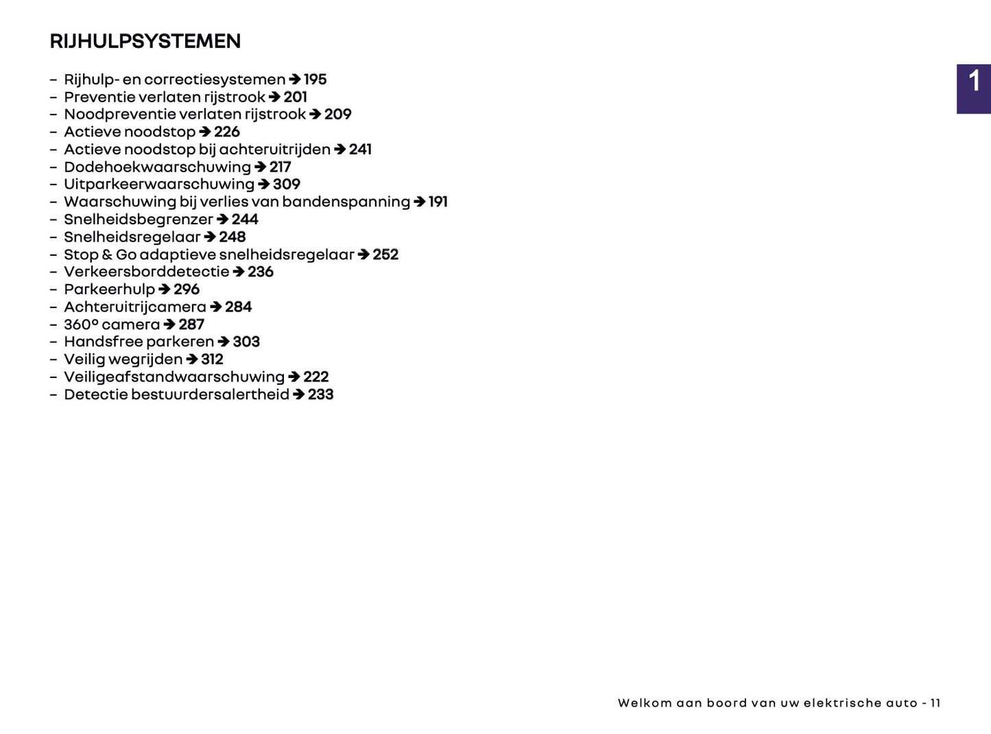 2025-2026 Renault Megane E-Tech Electric Owner's Manual | Dutch