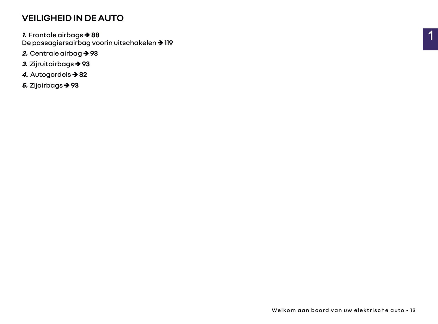 2025-2026 Renault Megane E-Tech Electric Owner's Manual | Dutch