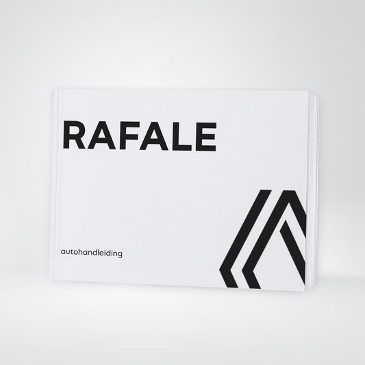 2026 Renault Rafale Owner's Manual | Dutch