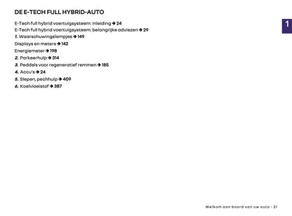 2026 Renault Rafale Owner's Manual | Dutch