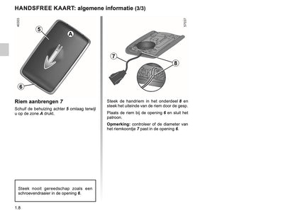 2022-2023 Renault Scenic Owner's Manual | Dutch