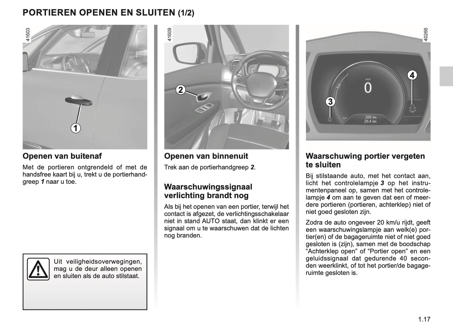 2022-2023 Renault Scenic Owner's Manual | Dutch