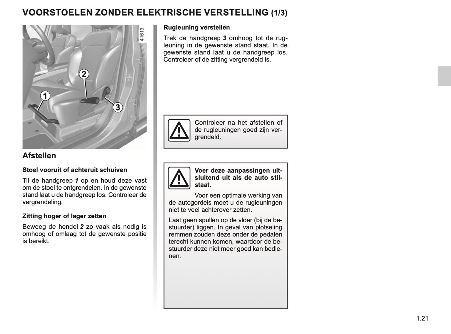 2022-2023 Renault Scenic Owner's Manual | Dutch