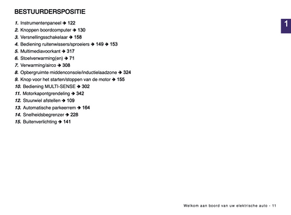 2023-2024 Renault Scenic E-Tech Owner's Manual | Dutch