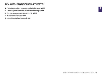 2025-2026 Renault Scenic E-Tech Electric Owner's Manual | Dutch
