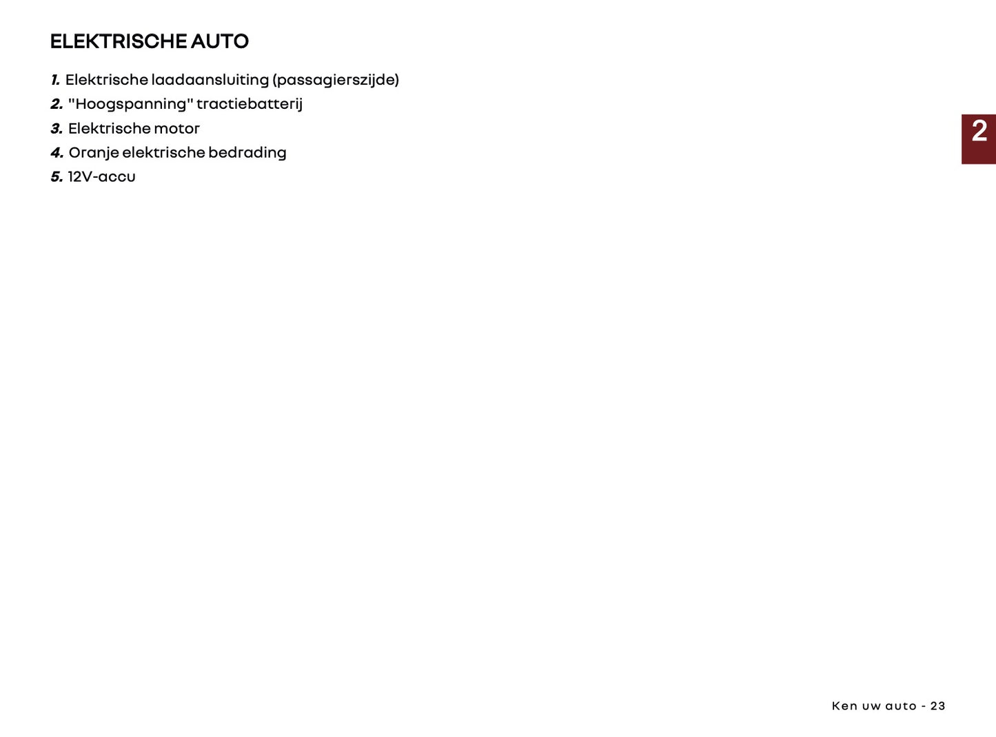 2025-2026 Renault Scenic E-Tech Electric Owner's Manual | Dutch