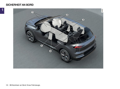 2024-2025 Renault Symbioz Bedienungsanleitung | Deutsch
