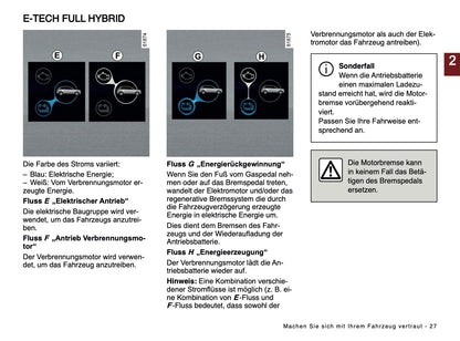 2024-2025 Renault Symbioz Bedienungsanleitung | Deutsch