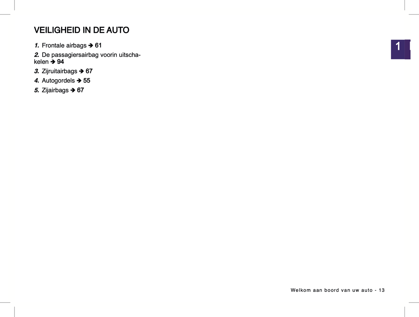 2024-2025 Renault Symbioz Owner's Manual | Dutch