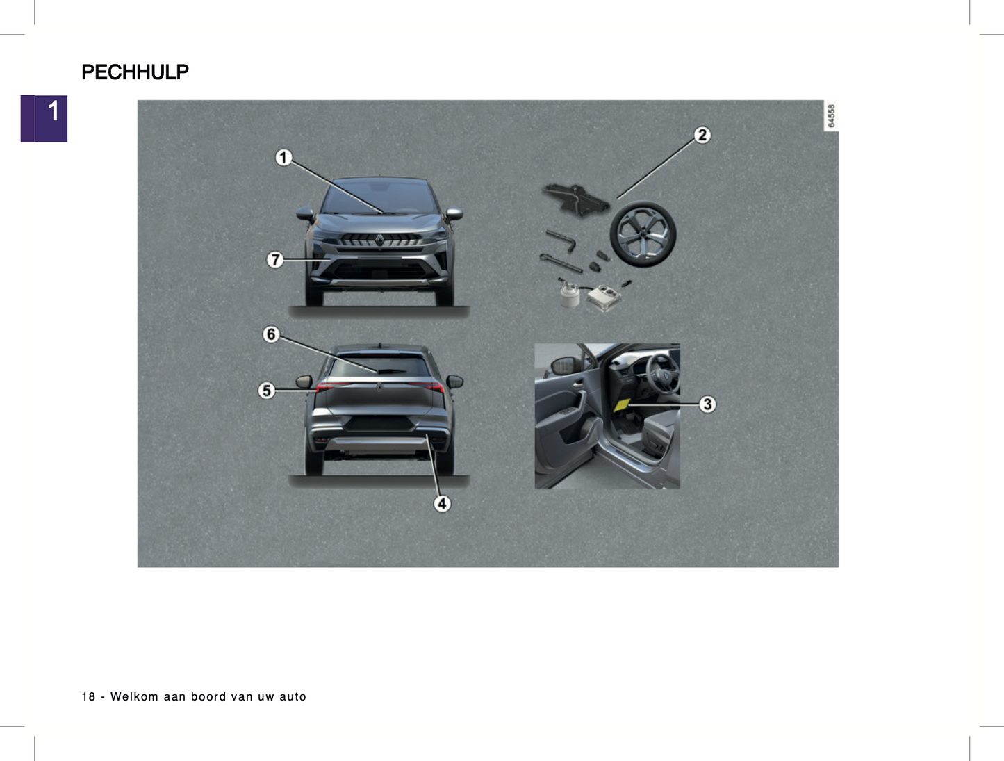 2024-2025 Renault Symbioz Owner's Manual | Dutch