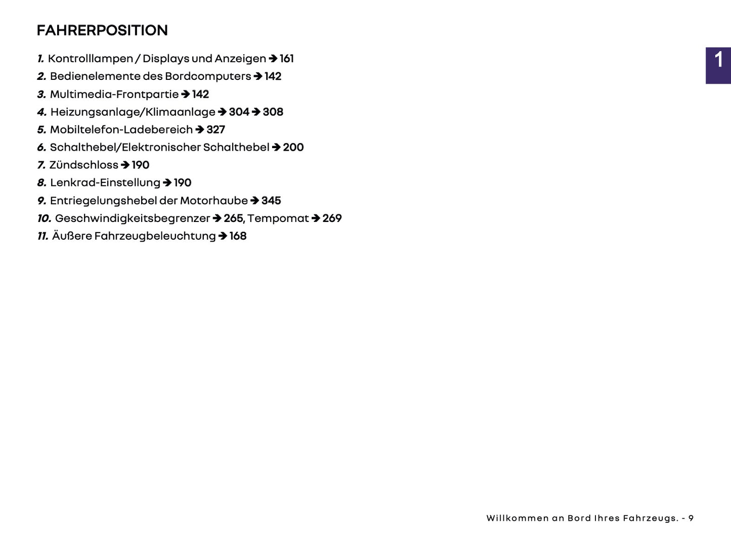 2025-2026 Renault Trafic Owner's Manual | German